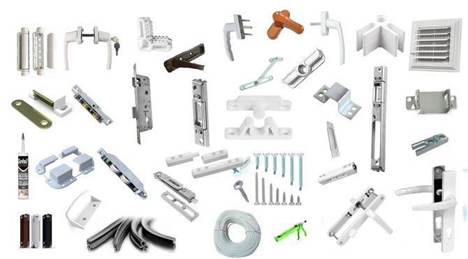 Koç PVC Aksesuarları mağazası ve ürün teşhiri